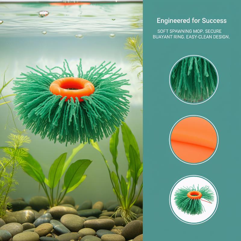 Fish Egg Collector with 10PCS  - Aquarium Fish Reproduction ulasan dan harga