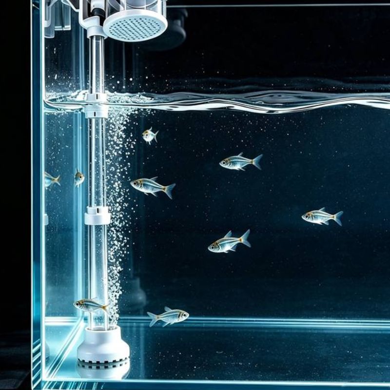 Detachable Air Lift Aquarium F - Cleaner Fish Aquarium ulasan dan harga