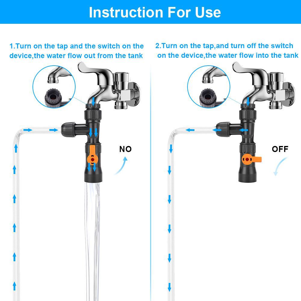 Bucket-Free Aquarium Water Cha - Gravel Vacuum Cleaner ulasan dan harga