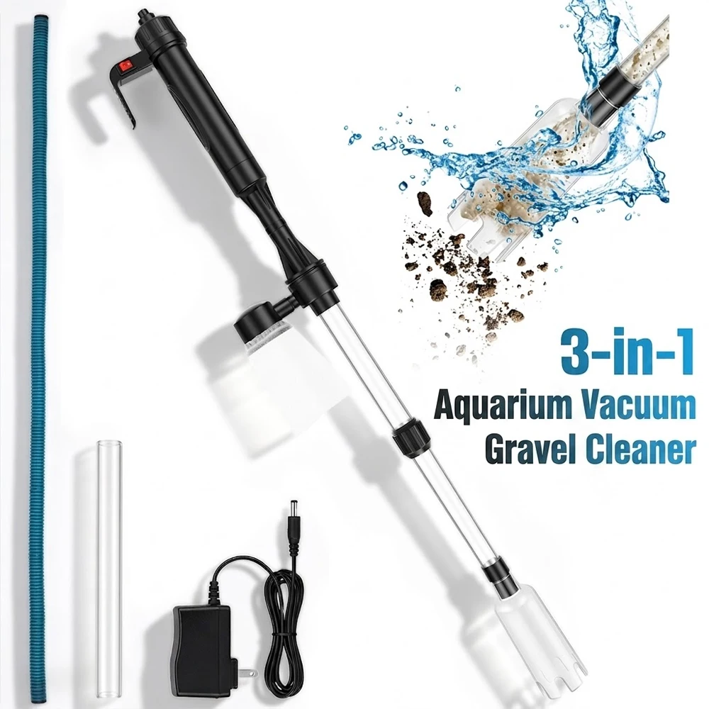 Aquarium Vacuum Gravel Cleaner - Cleaner Fish Aquarium ulasan dan harga