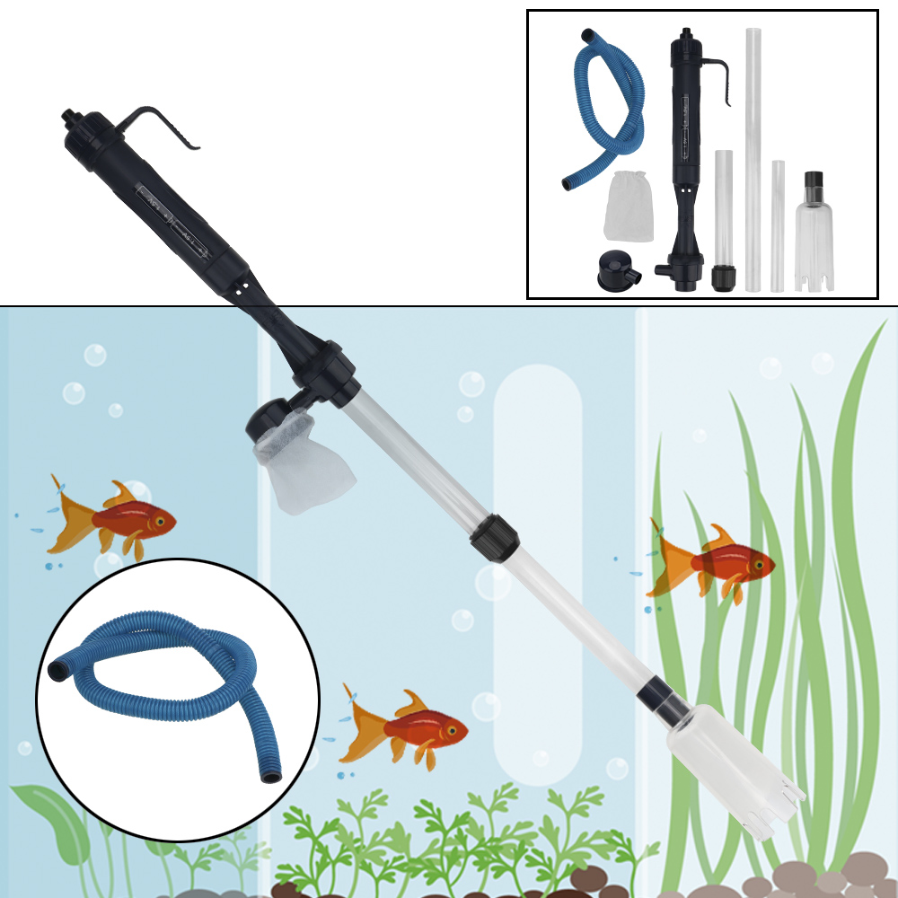 Electric Water Change Pump Gra - Gravel Vacuum Cleaner ulasan dan harga