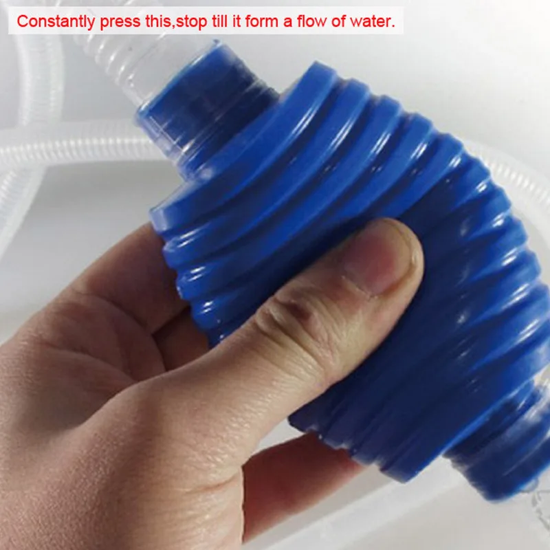 Aquarium Siphon Fish Tank Syph - Gravel Vacuum Cleaner ulasan dan harga