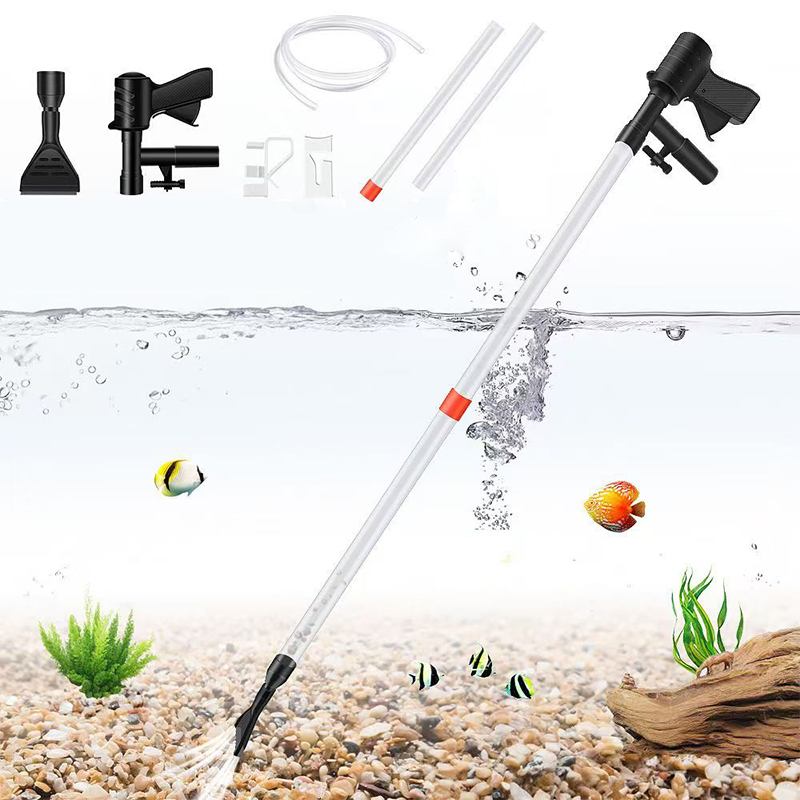 Aquarium Fish Tank Water Chang - Gravel Vacuum Cleaner ulasan dan harga