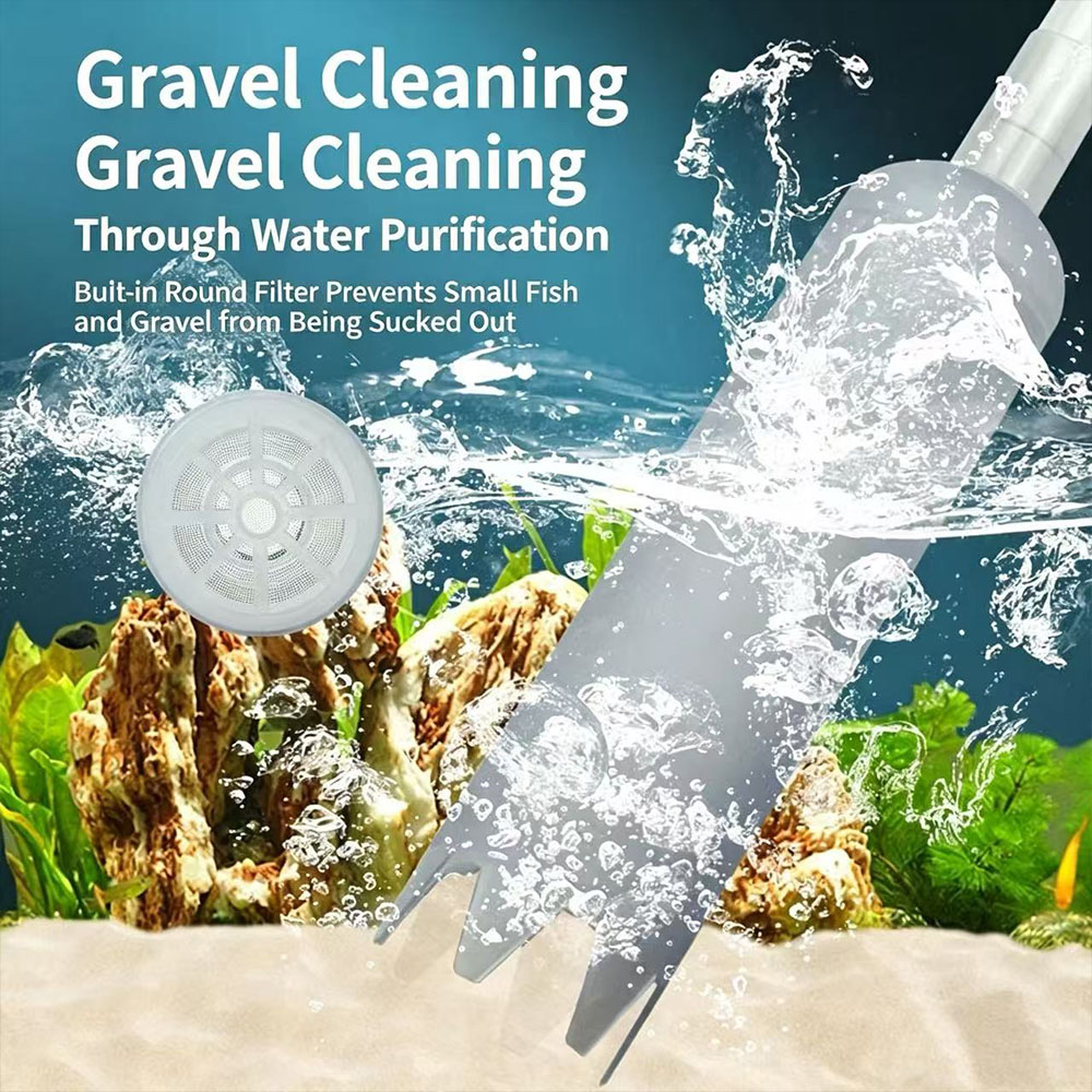 Aquarium Gravel Cleaner Siphon - Gravel Vacuum Cleaner ulasan dan harga
