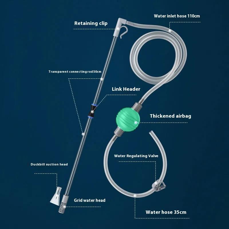 Aquarium Gravel Cleaner Syphon - Gravel Vacuum Cleaner ulasan dan harga