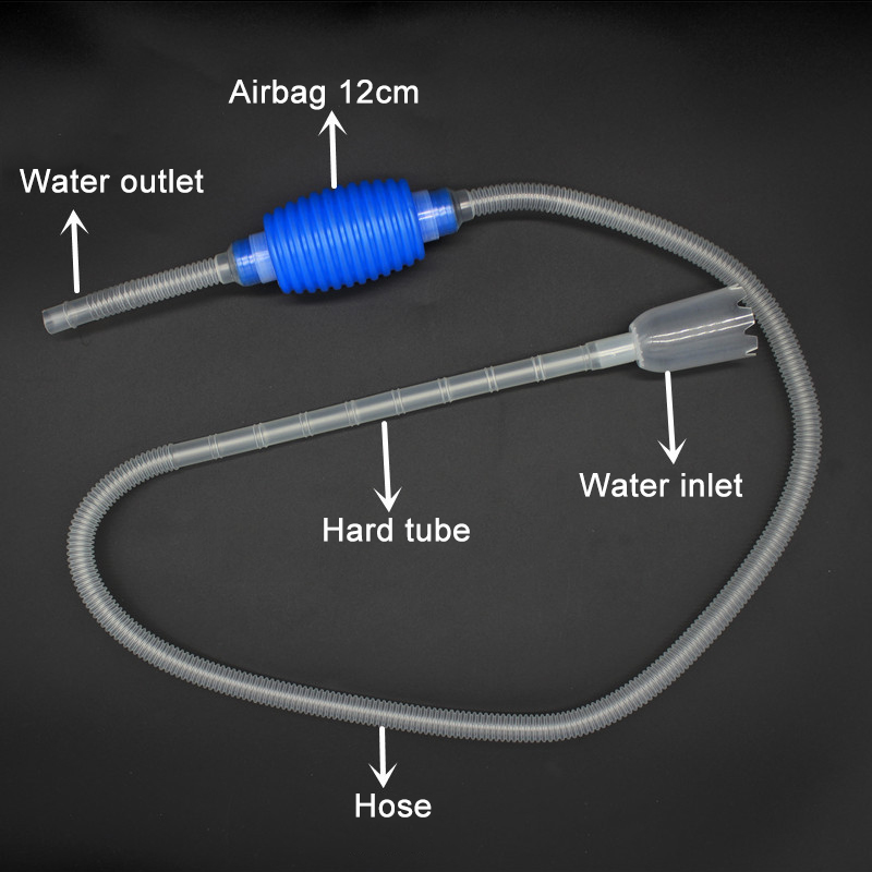 Aquarium Siphon Fish Tank Syph - Gravel Vacuum Cleaner ulasan dan harga