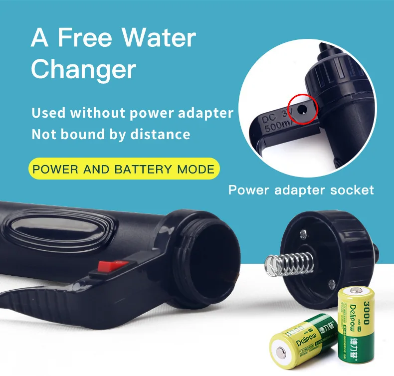 Electric Water Changer Vacuum  - Gravel Vacuum Cleaner ulasan dan harga