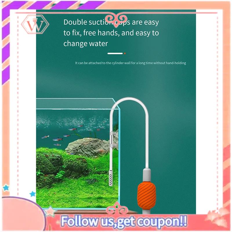Upgraded Aquarium Vacuum Grave - Gravel Vacuum Cleaner ulasan dan harga